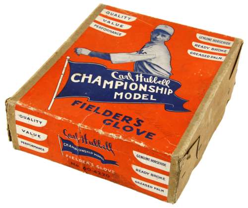 Carl Hubbell Marathon 60-4220 Box